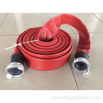 Twenty meters Rubber Fire Hose